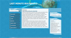 Desktop Screenshot of bulharsko-last-minute.webnode.sk