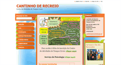 Desktop Screenshot of cantinhoderecreio.webnode.pt