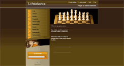 Desktop Screenshot of polesovskysach.webnode.cz