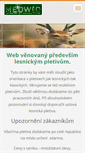 Mobile Screenshot of lesnickepletivo.webnode.cz