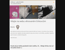Tablet Screenshot of erikovci-zakrslykralici.webnode.cz