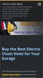 Mobile Screenshot of electricchainhoist.webnode.com