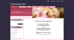 Desktop Screenshot of institut-angel-nails.webnode.fr