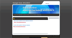 Desktop Screenshot of georgesleven.webnode.fr
