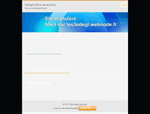 Tablet Screenshot of georgesleven.webnode.fr