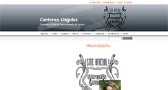 Desktop Screenshot of cantoresungidosoficial.webnode.com.br