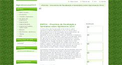 Desktop Screenshot of agrotoxicos2010.webnode.com.br