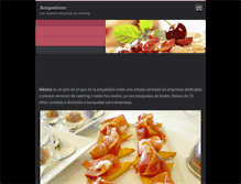 Tablet Screenshot of banquetesmx.webnode.mx