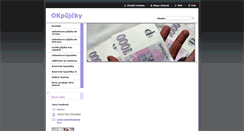Desktop Screenshot of okpujcky.webnode.cz
