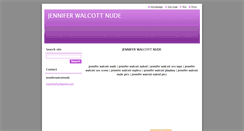 Desktop Screenshot of jenniferwalcottnude.webnode.com