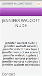 Mobile Screenshot of jenniferwalcottnude.webnode.com