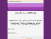 Tablet Screenshot of jenniferwalcottnude.webnode.com