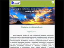 Tablet Screenshot of anestezia.webnode.sk