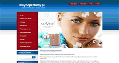 Desktop Screenshot of maybeperfumy.webnode.com