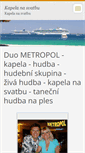 Mobile Screenshot of metropolmusic.webnode.cz