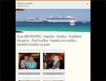 Tablet Screenshot of metropolmusic.webnode.cz