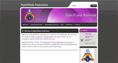 Desktop Screenshot of mysticmedia.webnode.com