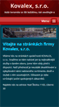 Mobile Screenshot of kovalex.webnode.cz