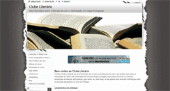Desktop Screenshot of clubeliterario.webnode.pt