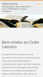 Mobile Screenshot of clubeliterario.webnode.pt