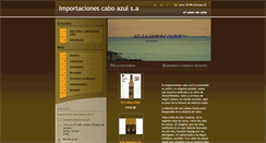 Desktop Screenshot of importacionescaboazul.webnode.mx