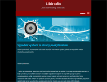 Tablet Screenshot of libiradio.webnode.cz