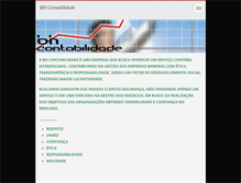 Tablet Screenshot of bhcontabilidade.webnode.com