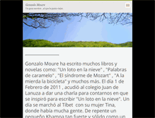 Tablet Screenshot of gonzalomoure.webnode.es