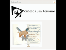 Tablet Screenshot of cineforumteramo.webnode.com