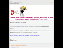 Tablet Screenshot of eliminar-para-ganhar.webnode.com.br