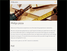 Tablet Screenshot of phillyspizza.webnode.com