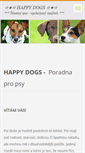 Mobile Screenshot of happydogs.webnode.cz