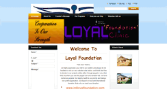 Desktop Screenshot of internationalloyalfoundation.webnode.com