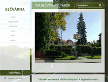 Tablet Screenshot of becvarna.webnode.cz