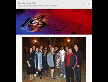Tablet Screenshot of eternitypraisechoir.webnode.com