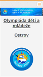 Mobile Screenshot of olympiada-1zsostrov.webnode.cz