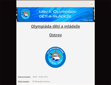 Tablet Screenshot of olympiada-1zsostrov.webnode.cz