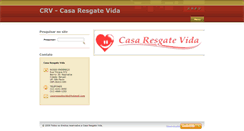 Desktop Screenshot of casaresgatevida.webnode.com