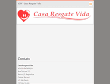 Tablet Screenshot of casaresgatevida.webnode.com