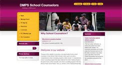 Desktop Screenshot of dmpsschoolcounselors.webnode.com