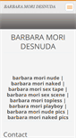 Mobile Screenshot of barbaramoridesnuda.webnode.com