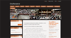 Desktop Screenshot of edufisicaeve.webnode.com.co