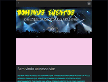 Tablet Screenshot of dominuseventos.webnode.com.br