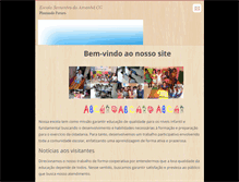 Tablet Screenshot of escolasementesdoamanhacg.webnode.com.br