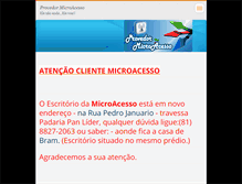 Tablet Screenshot of microacesso.webnode.com.br