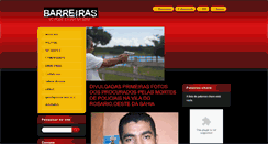 Desktop Screenshot of barreirasnoticias.webnode.com.br