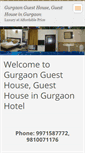 Mobile Screenshot of gurgaonguesthouse.webnode.com
