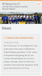 Mobile Screenshot of fc-dossow.webnode.com