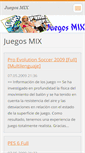 Mobile Screenshot of juegosmix.webnode.com