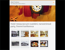 Tablet Screenshot of hotel-vratimov.webnode.cz